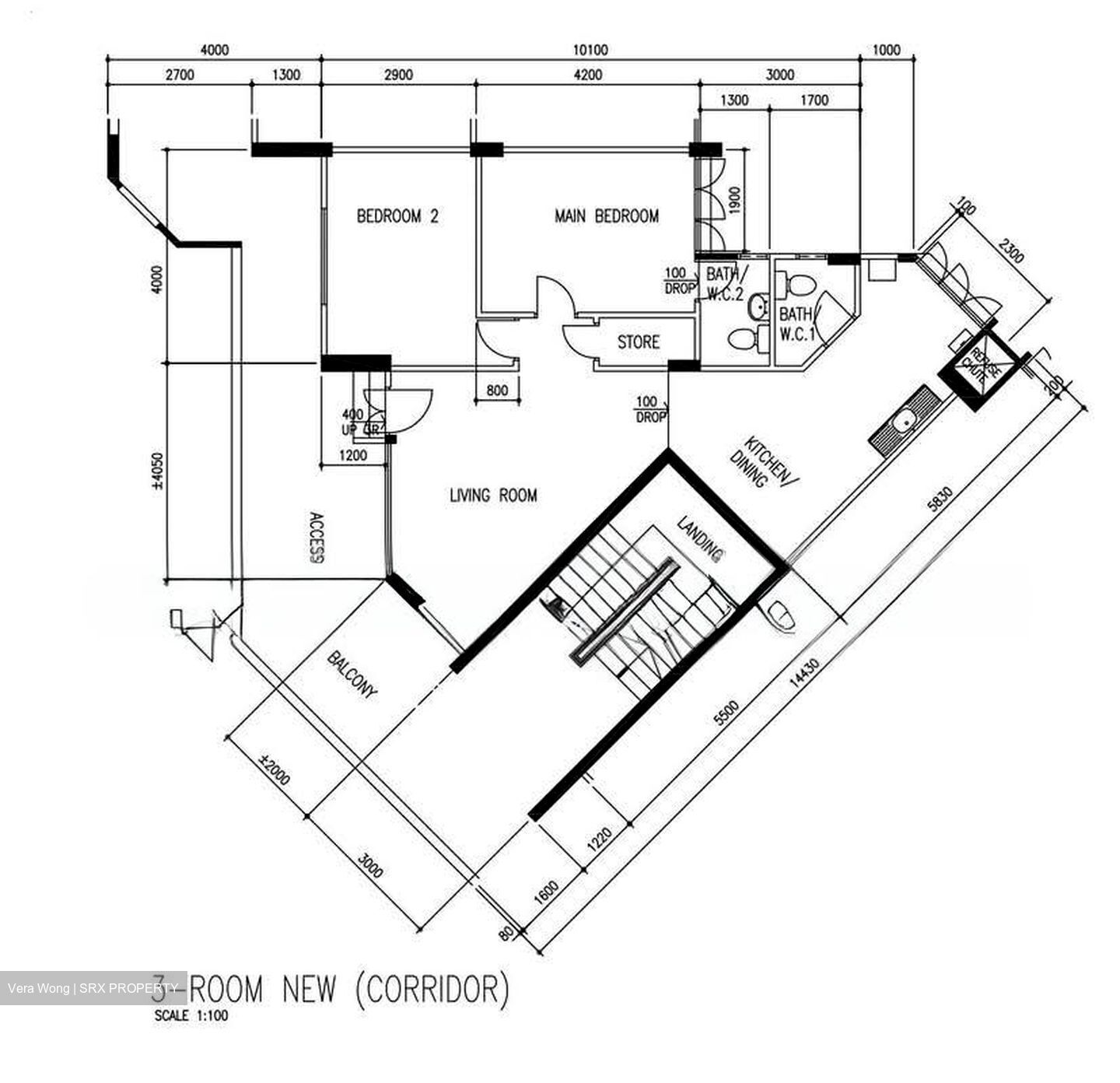 Blk 202 Yishun Palm Spring (Yishun), HDB 3 Rooms #554005201